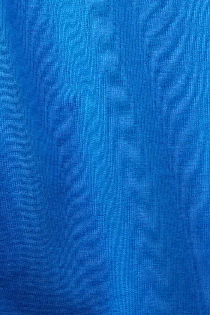 Shorts de felpa de algodón, BRIGHT BLUE, detail image number 6