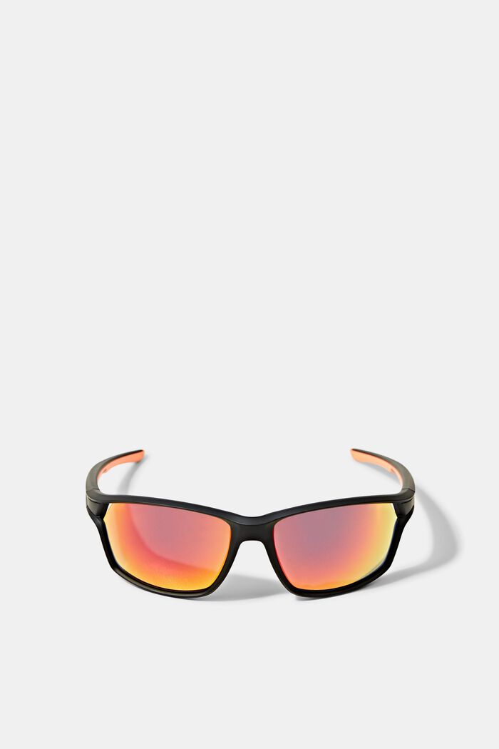 Gafas de sol deportivas con lentes de espejo, RED, detail image number 0