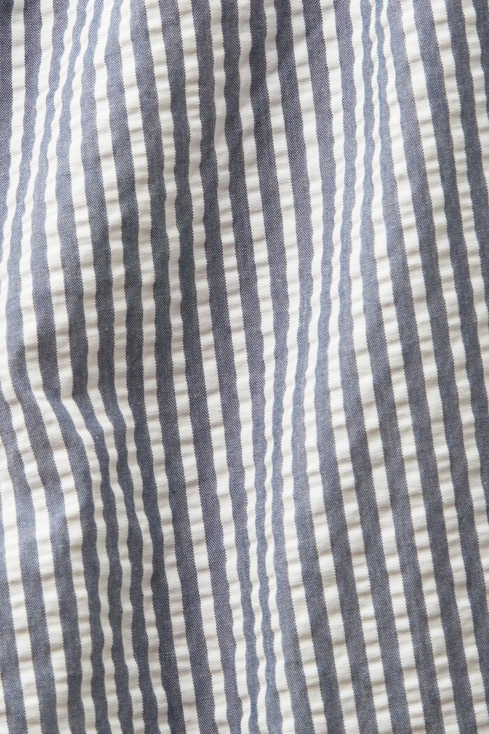Shorts de sirsaca a rayas, 100% algodón, NAVY, detail image number 6
