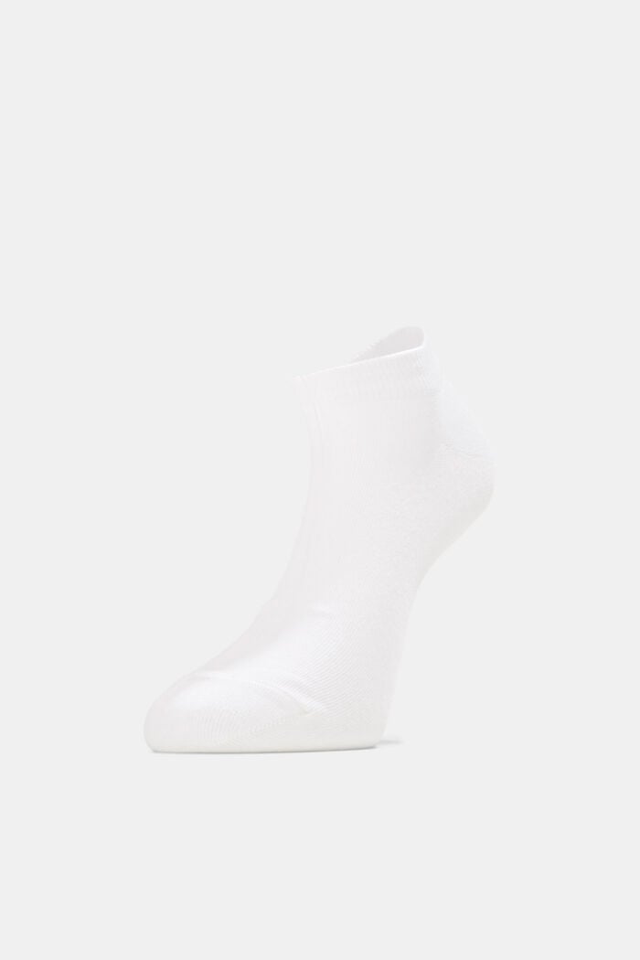 Pack de 2 pares de calcetines deportivos, mezcla de algodón ecológico, WHITE, detail image number 0