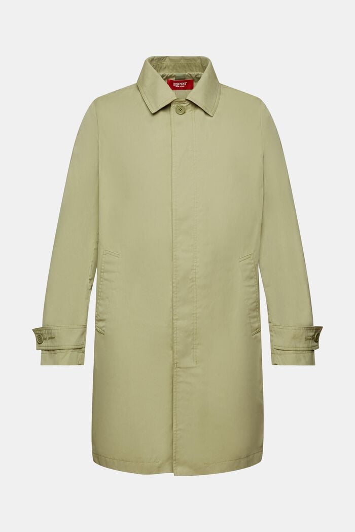 Reciclado: chaqueta mac ligera, OLIVE, detail image number 5