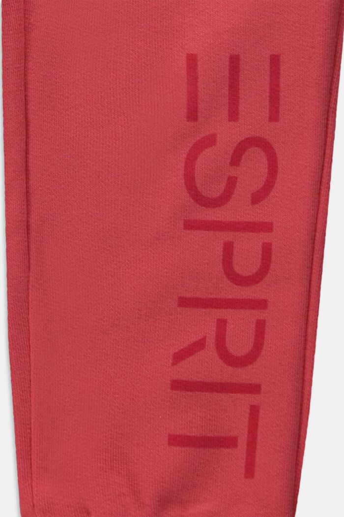 Pantalón jogging con logotipo estampado, ORANGE RED, detail image number 2