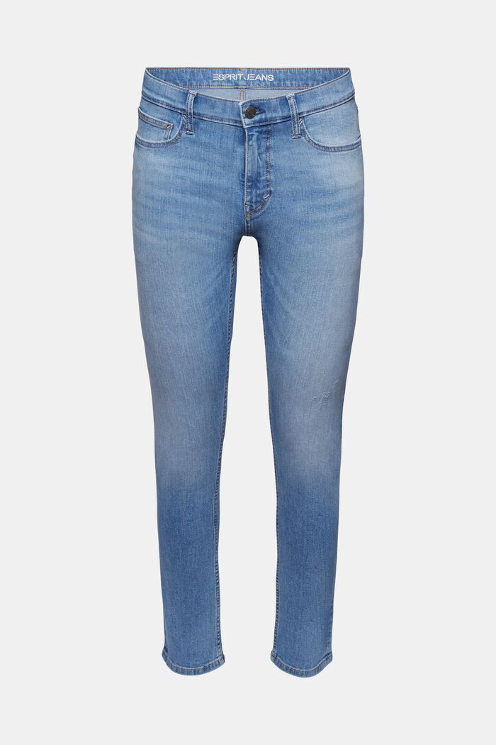 Jeans skinny fit, BLUE LIGHT WASHED, detail image number 6