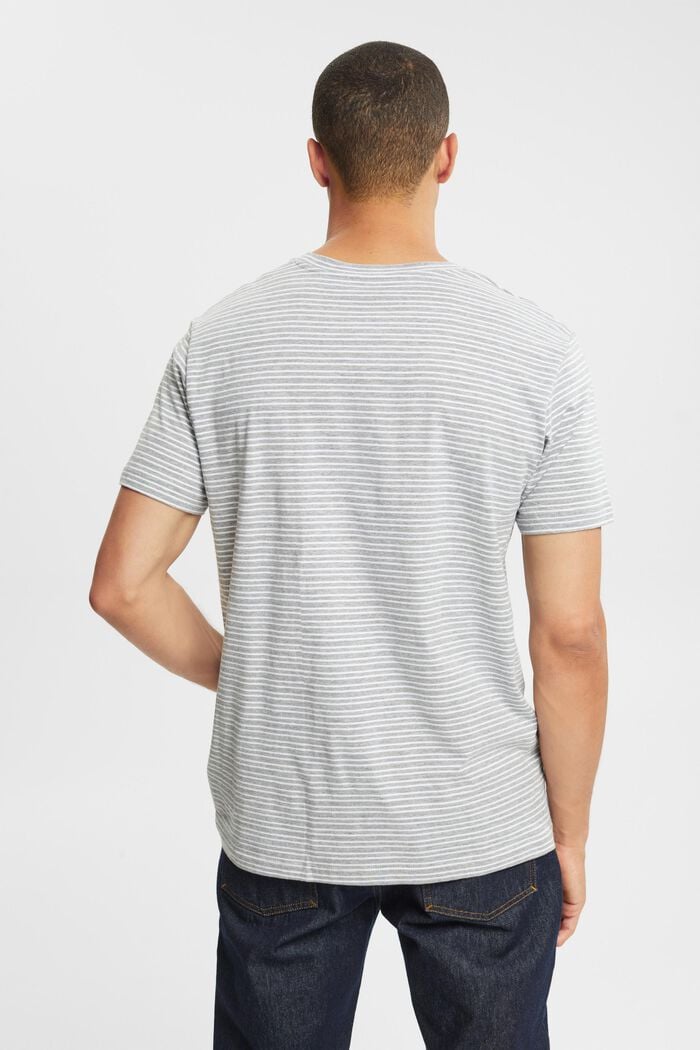 Camiseta de tejido jersey, 100% algodón, MEDIUM GREY, detail image number 3