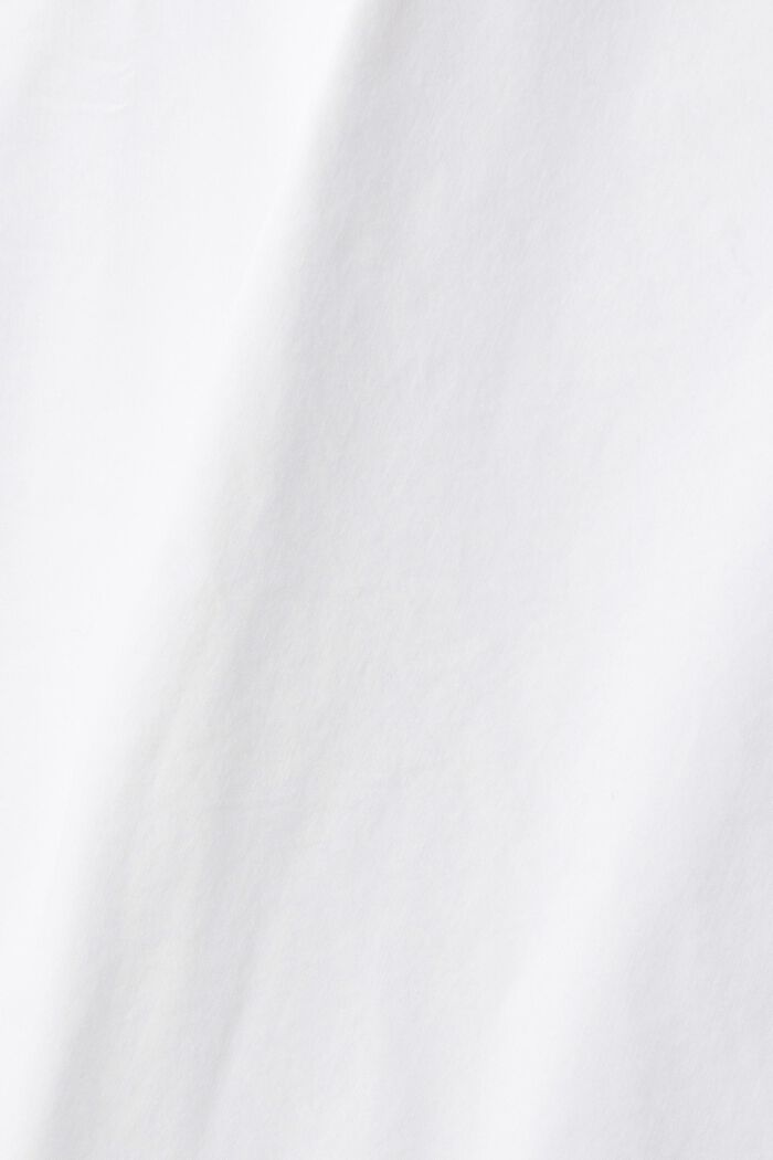 Camisa de corte ajustado, WHITE, detail image number 5