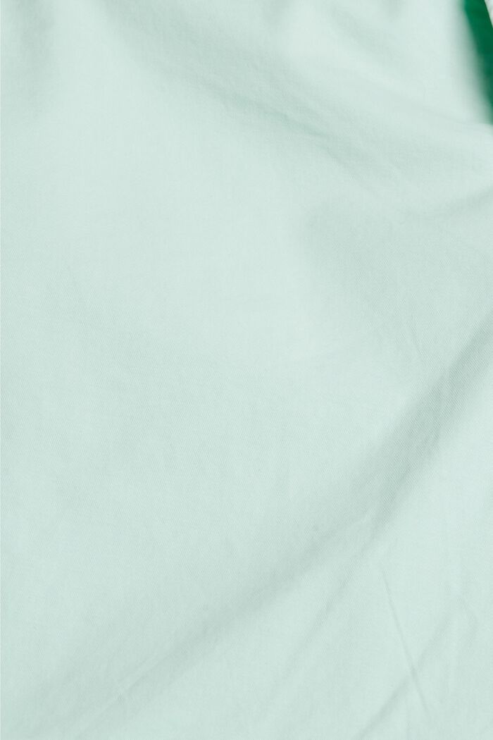Pantalón chino corto de algodón ecológico, PASTEL GREEN, detail image number 4
