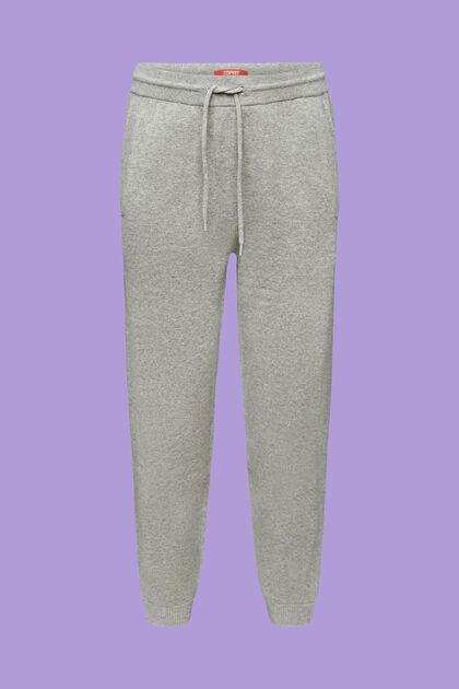 Pantalón deportivo unisex de punto con lana y cachemir