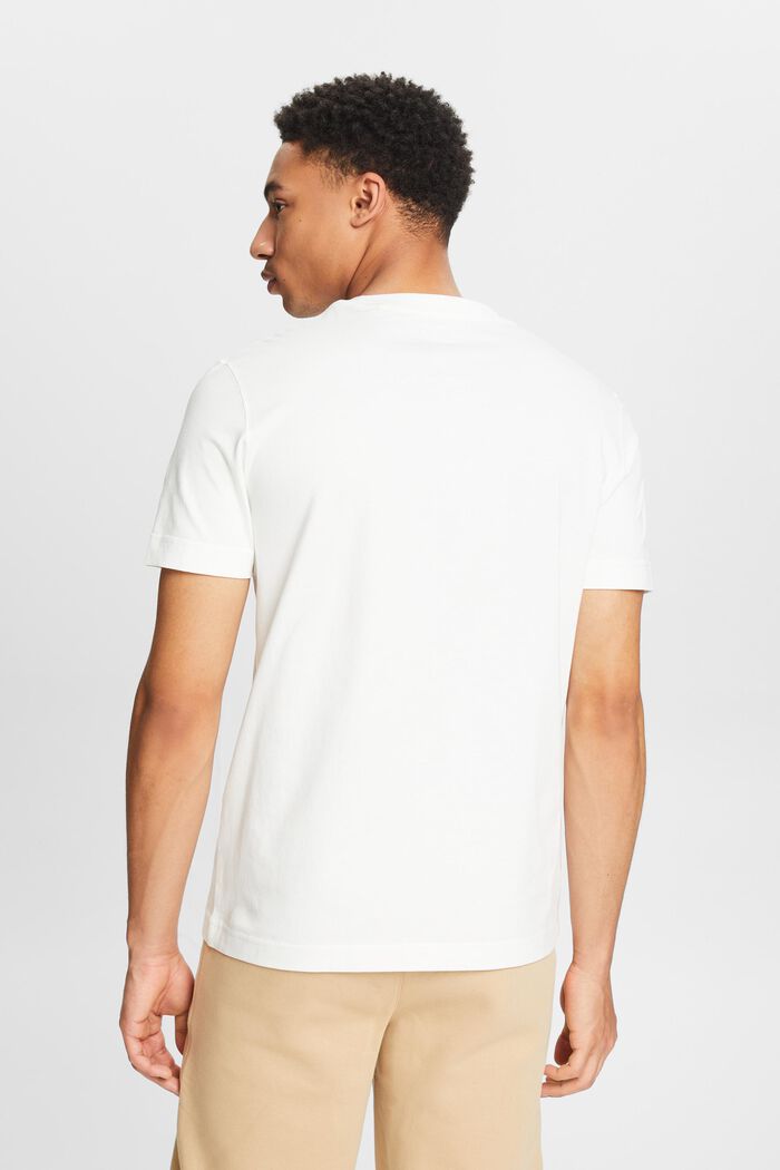 Camiseta con estampado geométrico, OFF WHITE, detail image number 2