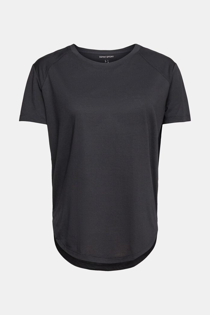 Camiseta deportiva, LENZING™ ECOVERO™, BLACK, detail image number 2