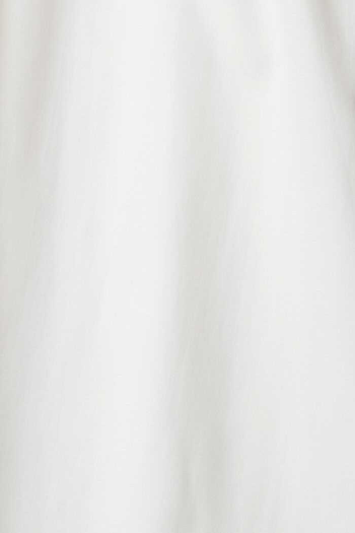 Blusa con abertura en forma de gota en el cuello, LENZING™ ECOVERO™, OFF WHITE, detail image number 1