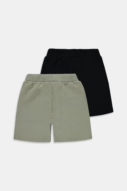 Pack de 2 pantalones cortos de felpa