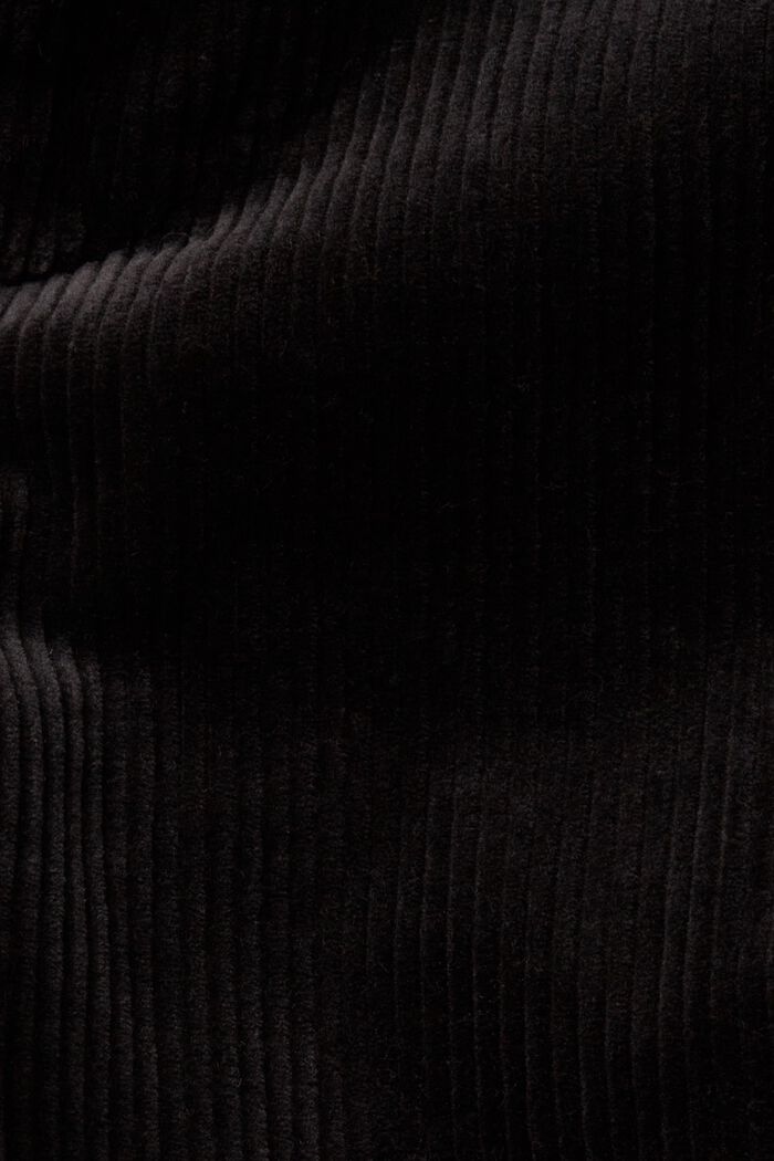 Pantalón de pana de pernera ancha, BLACK, detail image number 6