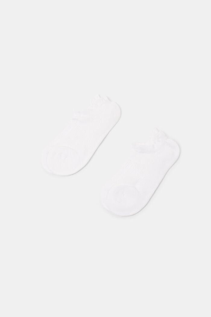 Pack de 2 calcetines para deportivas, WHITE, detail image number 0