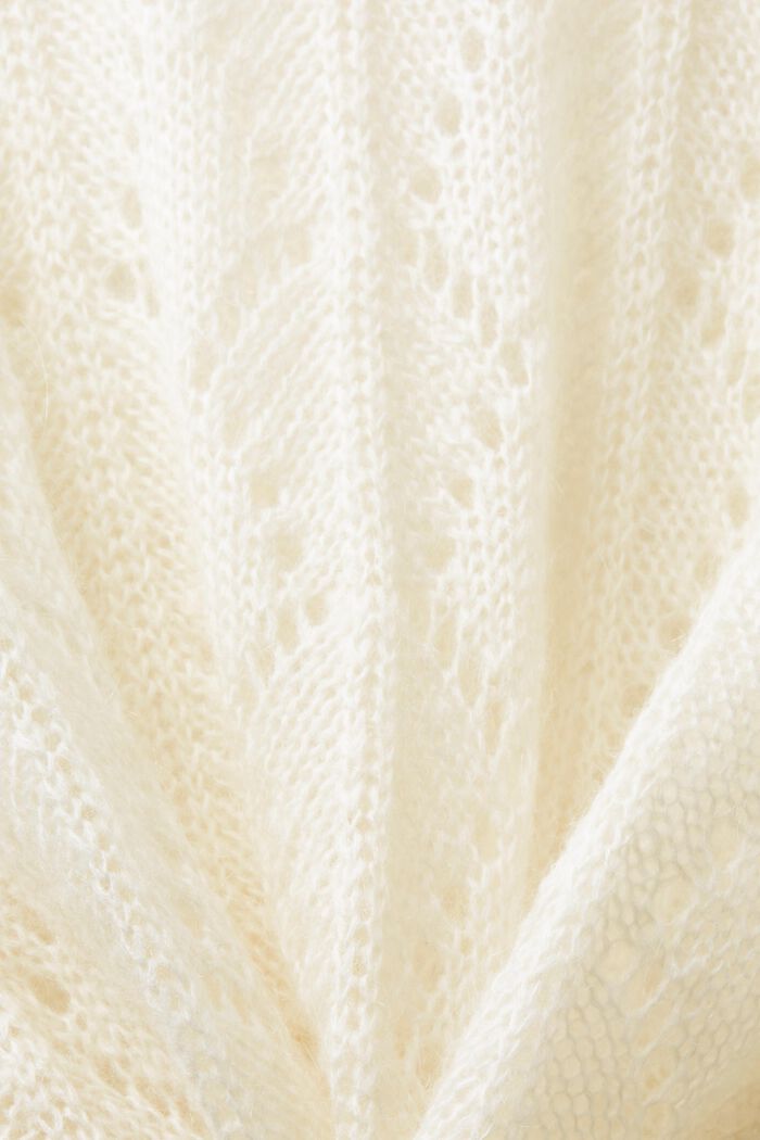 Jersey de punto abierto de mezcla de lana, ICE, detail image number 6
