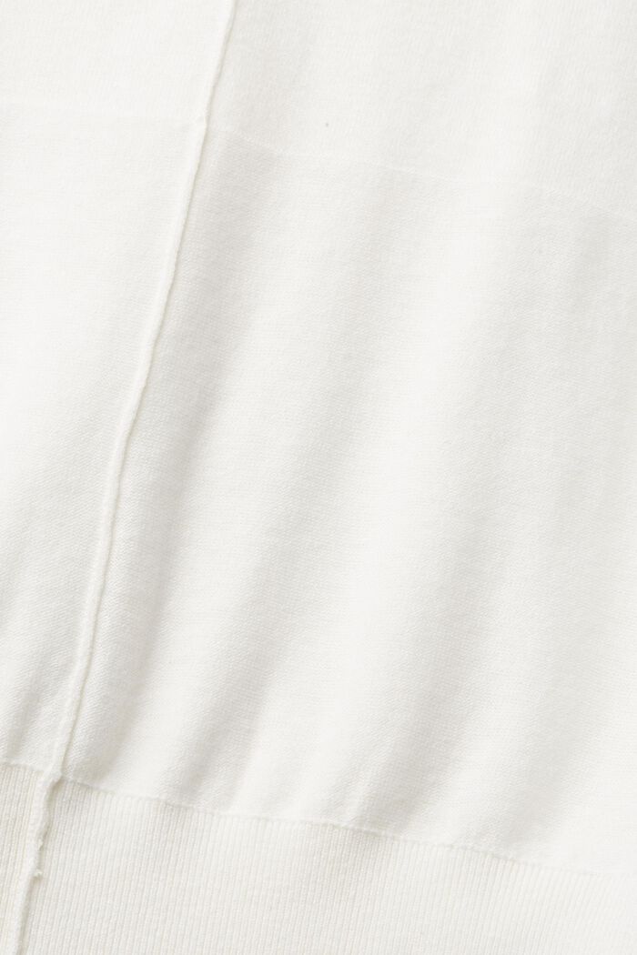 Con lino: jersey de punto fino, WHITE, detail image number 4