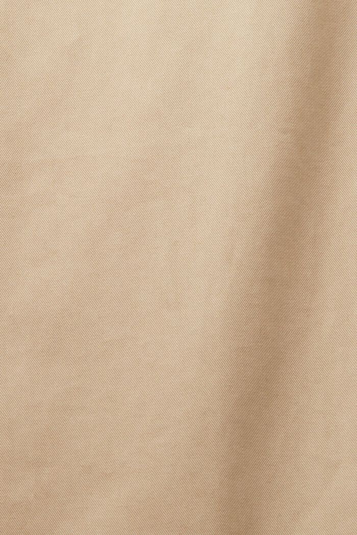Pantalón chino con cinturón cosido para anudar, SAND, detail image number 6