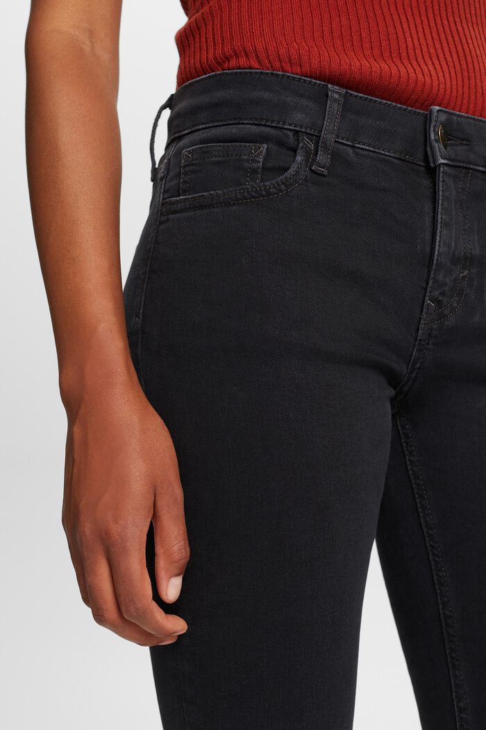 Reciclados: jeans mid-rise skinny, BLACK DARK WASHED, detail image number 2