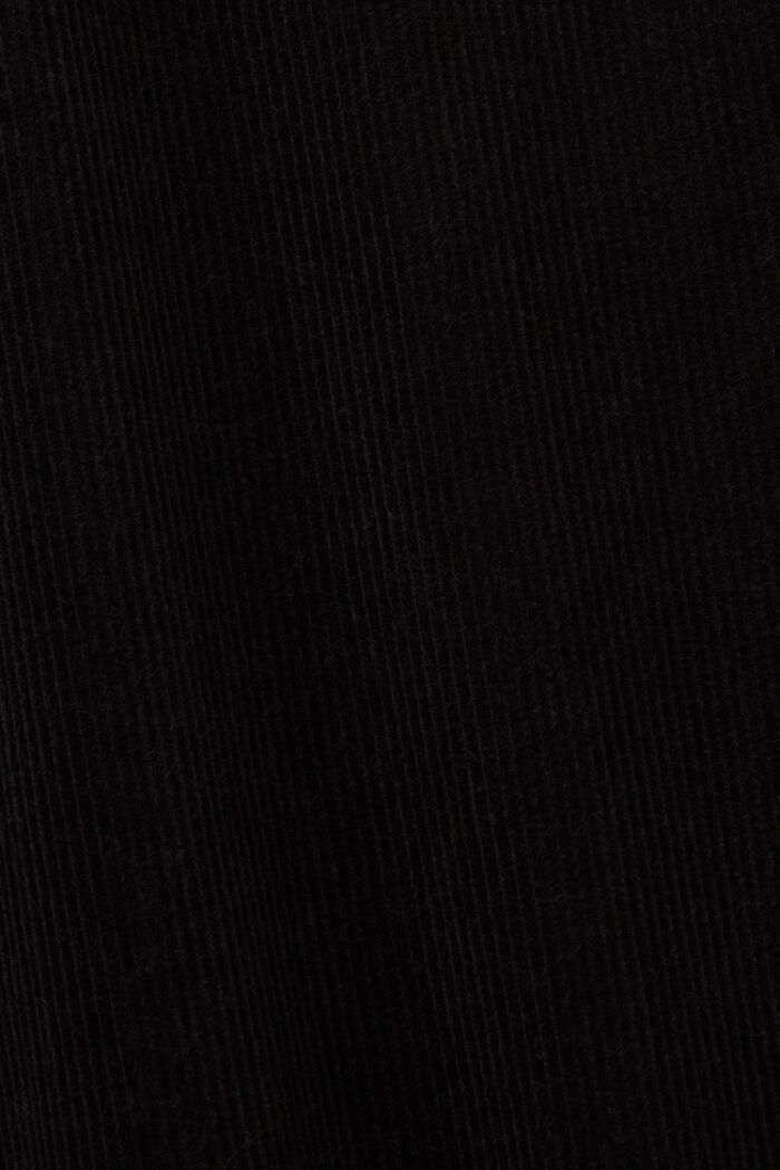 Pantalones rectos de pana, BLACK, detail image number 6