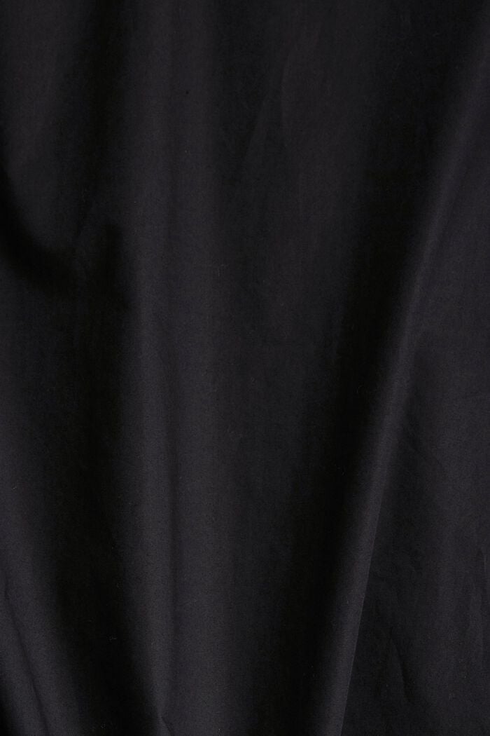 Camisa en 100 % algodón, BLACK, detail image number 4