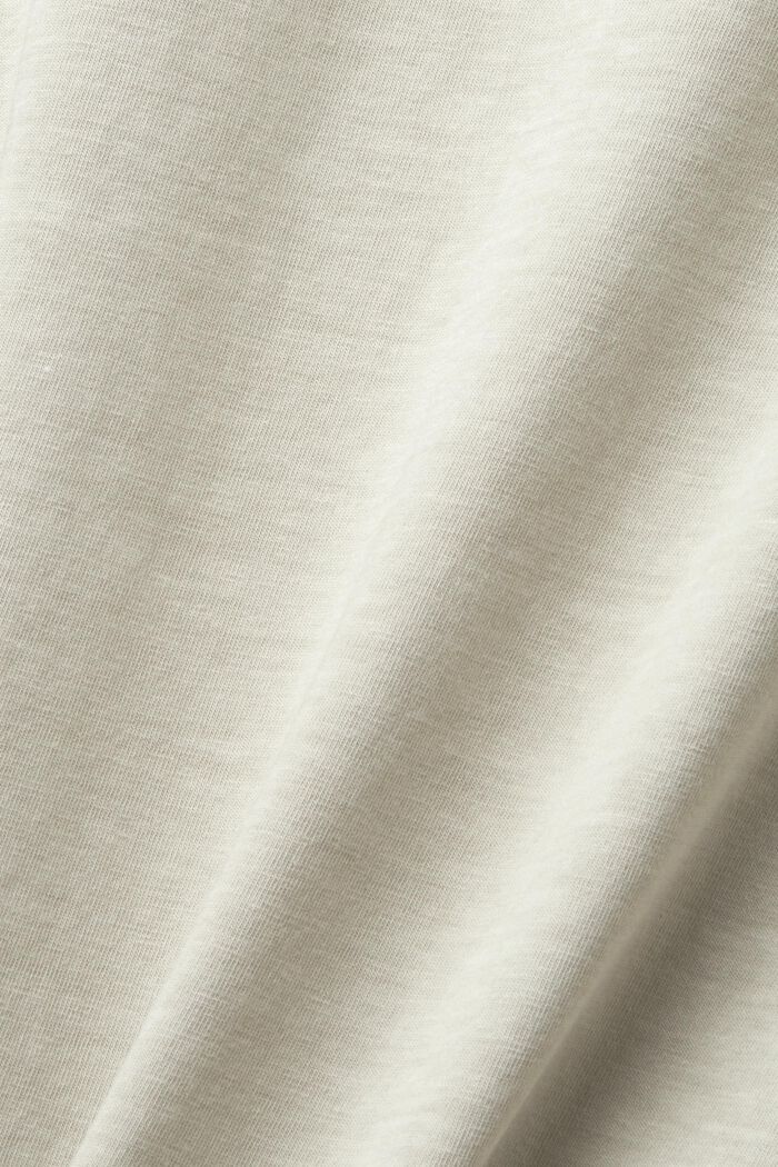 Camiseta en mezcla de algodón, DUSTY GREEN, detail image number 6