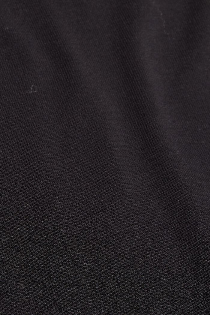 Vestido de punto con LENZING™ ECOVERO™, BLACK, detail image number 1