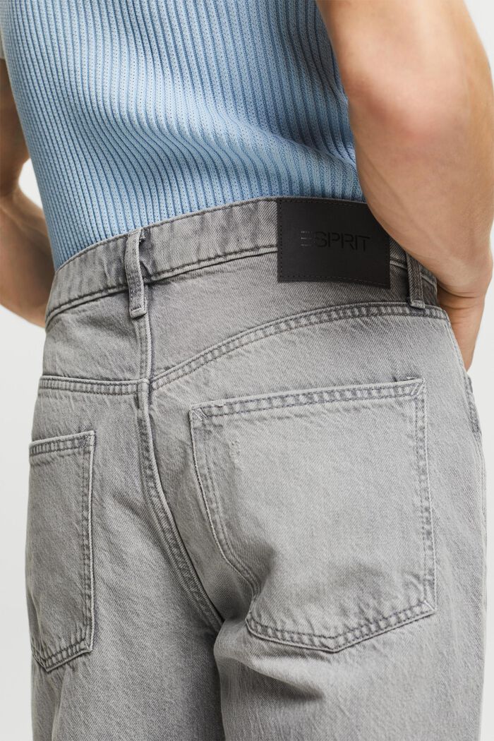 Jeans straight, GREY LIGHT WASHED, detail image number 3