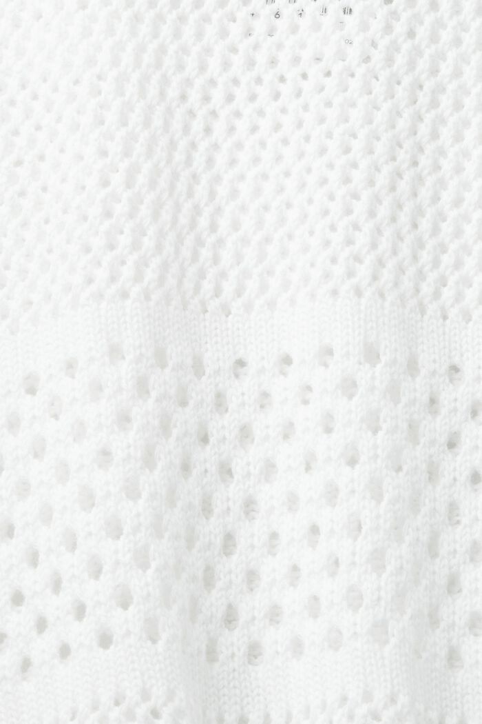 Sudadera con capucha de punto, OFF WHITE, detail image number 4