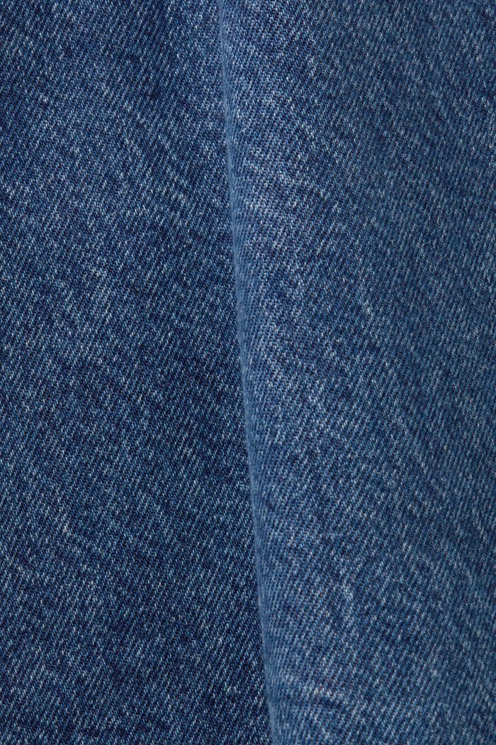 Camisa vaquera de manga larga, BLUE MEDIUM WASHED, detail image number 4