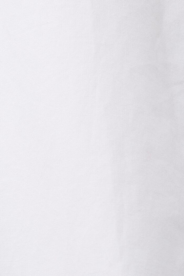 Camisa en 100 % algodón, WHITE, detail image number 6