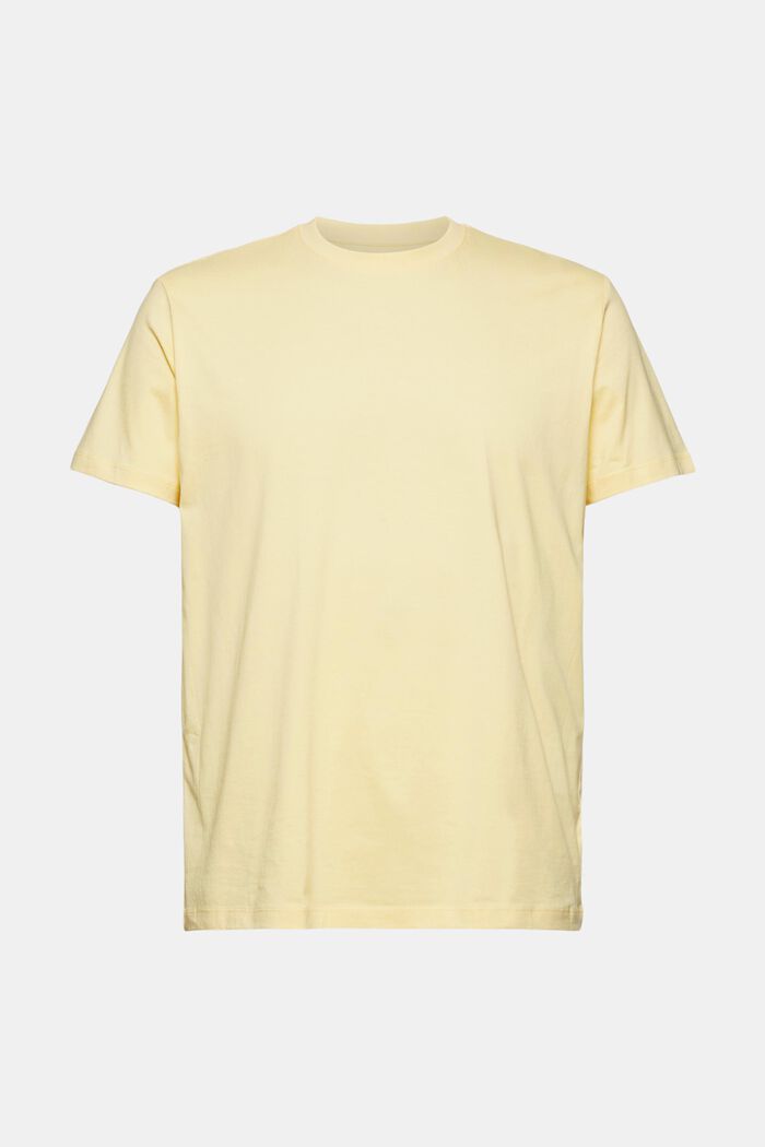 Camiseta de jersey en 100% algodón ecológico, LIGHT YELLOW, detail image number 0