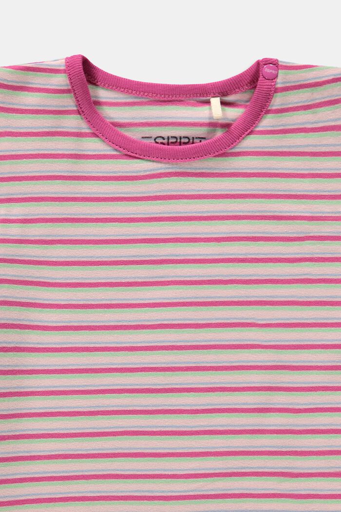 Camiseta de rayas multicolor, LIGHT PINK, detail image number 2