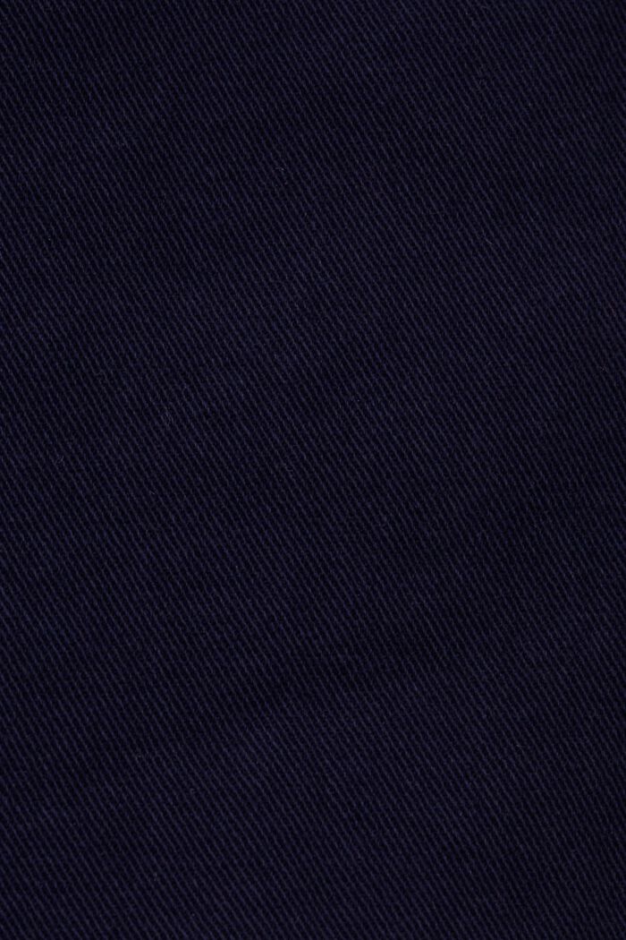 Pantalón capri en algodón ecológico, NAVY, detail image number 5