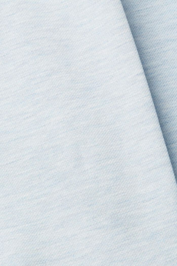 Gabardina en tejido jersey de doble cara, PASTEL BLUE, detail image number 5