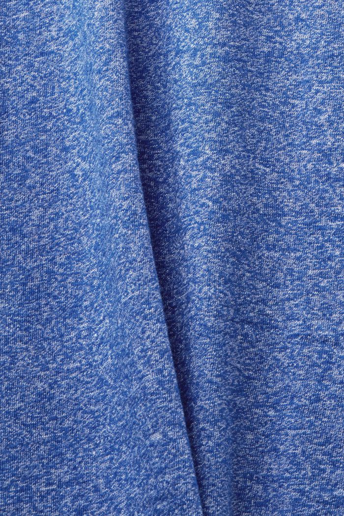 Polo de tejido jaspeado, BRIGHT BLUE, detail image number 4