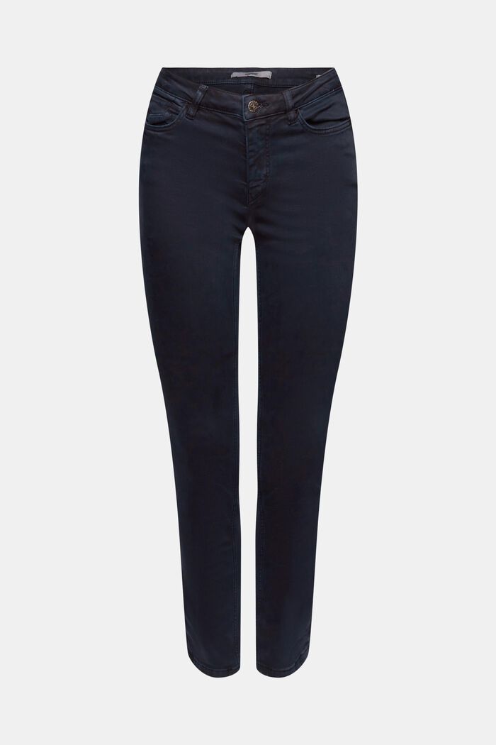 Jeans mid-rise skinny fit, NAVY, detail image number 7