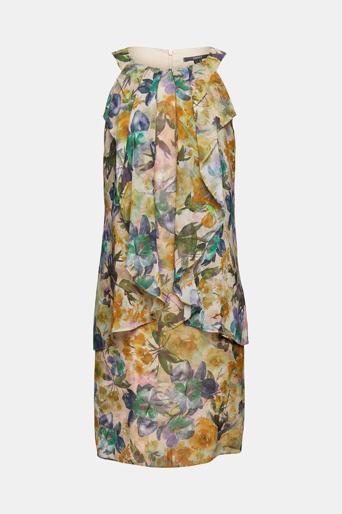Reciclado: vestido de gasa con motivo floral