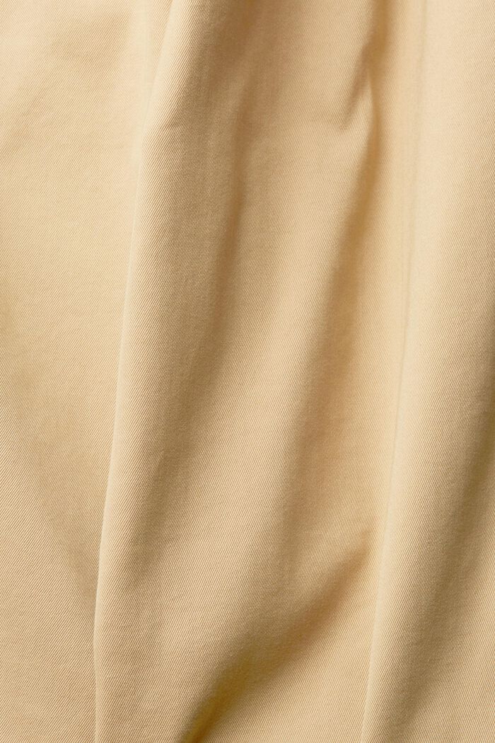 Pantalón chino holgado, BEIGE, detail image number 6