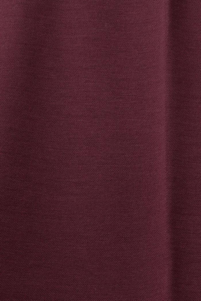 Pantalones tapered SPORTY PUNTO Mix&Match, AUBERGINE, detail image number 5