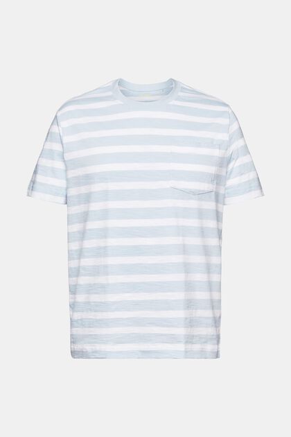 Camiseta a rayas en tejido jersey de algodón