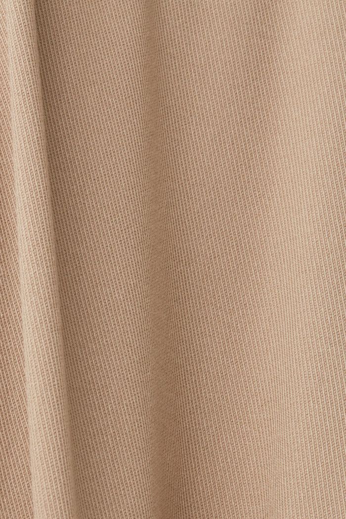 Pantalón tobillero de sarga, TAUPE, detail image number 6