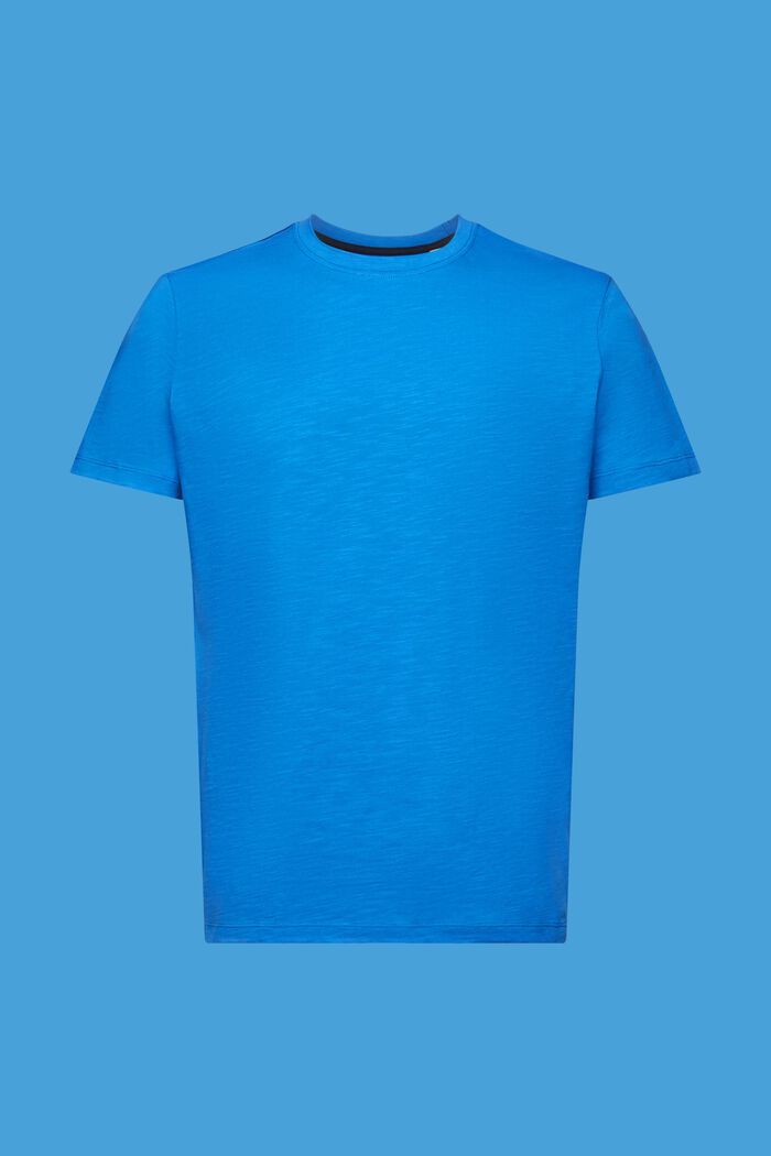 Camiseta de punto de algodón, BRIGHT BLUE, detail image number 6