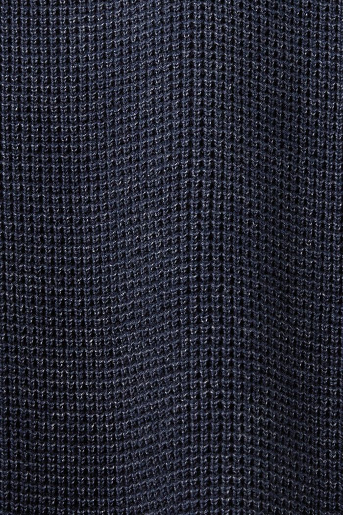 Jersey con media cremallera, 100% algodón, NAVY, detail image number 4