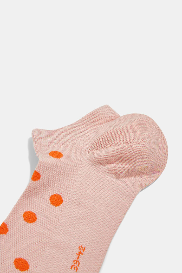 Pack de 2 pares de calcetines para deportivas con malla, algodón ecológico, MISTYROSE, detail image number 1