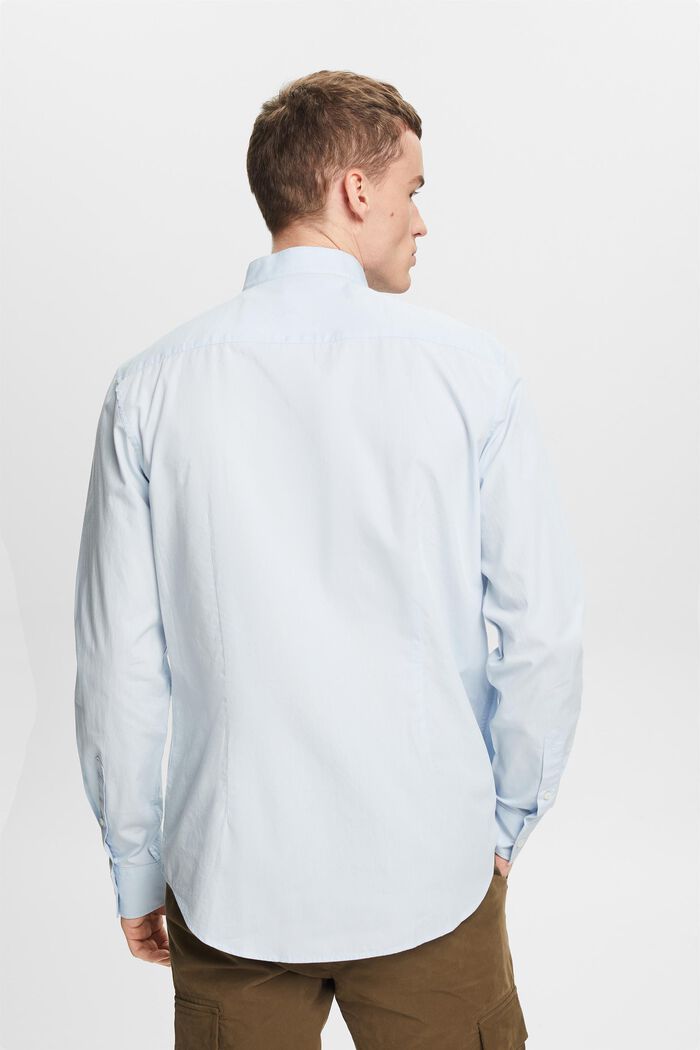 Camisa con cuello mao, LIGHT BLUE, detail image number 2