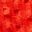 Blusa en tejido de sirsaca con mangas abullonadas, ORANGE RED, swatch