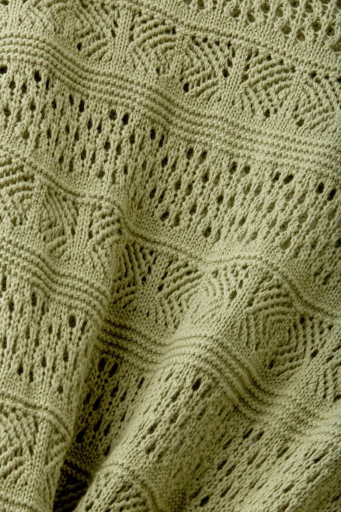 Jersey texturizado de algodón sostenible, LIGHT KHAKI, detail image number 5