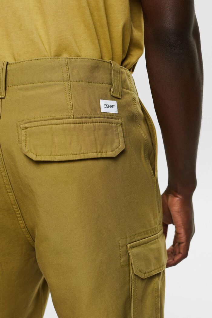 Pantalón cargo recto, OLIVE, detail image number 3