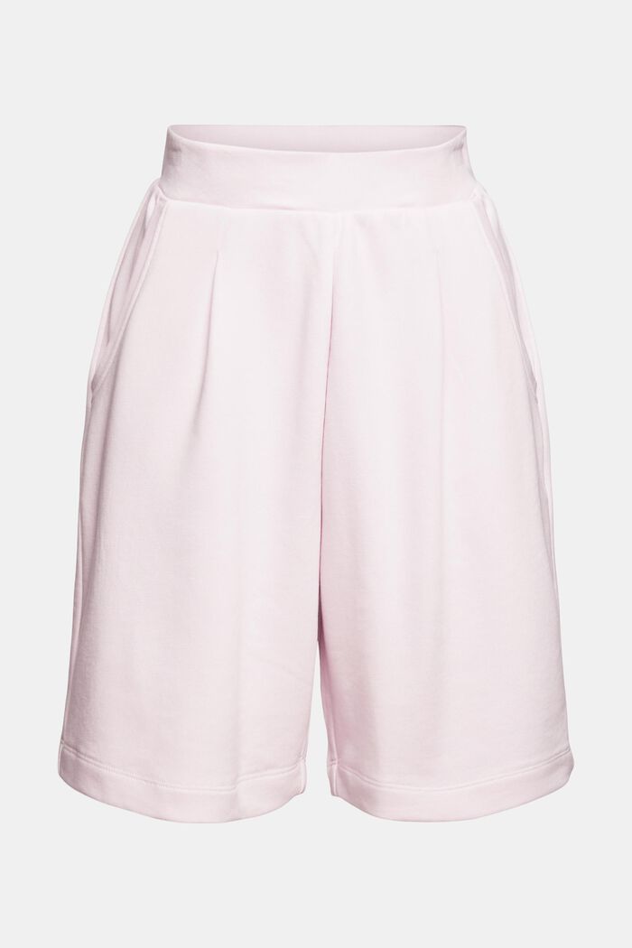 Pantalón jogging corto confeccionado en una mezcla de algodón ecológico, LAVENDER, detail image number 6