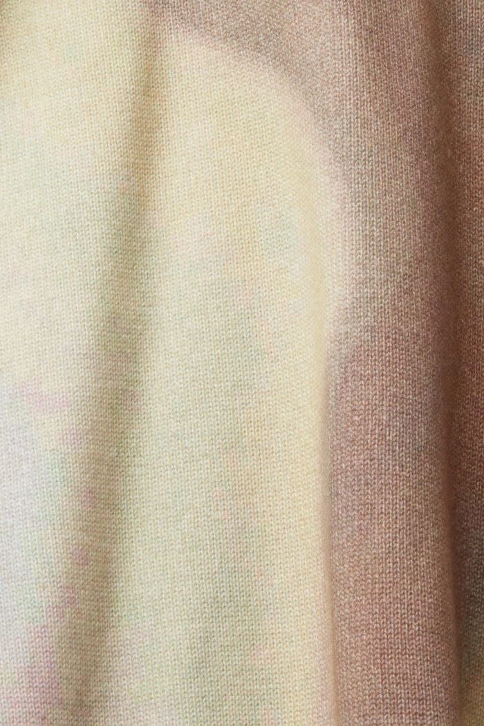 Jersey de algodón con estampado allover, LIGHT TAUPE, detail image number 5