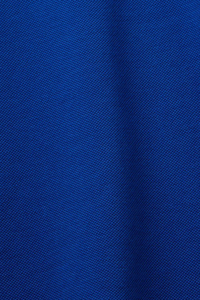 Polo de piqué de algodón pima, BRIGHT BLUE, detail image number 5